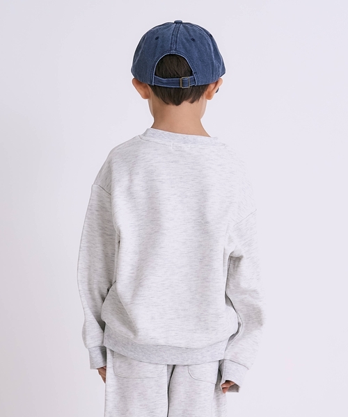 minimal（ミニマル）の「【DailyME】綿100%ベーシックトレーナー（スウェット・キッズ・ピンク/ホワイト系その他/イエロー/サックスブルー/ブラック・90cm/100cm/130cm/110cm/120cm/140cm）」の7枚目の写真