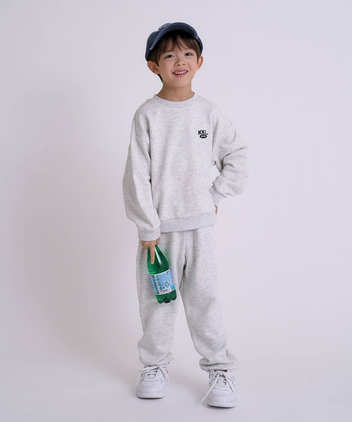 minimal（ミニマル）の「【DailyME】綿100%ベーシックトレーナー（スウェット・キッズ・ピンク/ホワイト系その他/イエロー/サックスブルー/ブラック・90cm/100cm/130cm/110cm/120cm/140cm）」の9枚目の写真