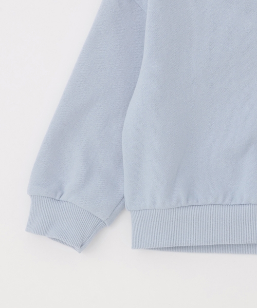 minimal（ミニマル）の「【DailyME】綿100%ベーシックトレーナー（スウェット・キッズ・ピンク/ホワイト系その他/イエロー/サックスブルー/ブラック・90cm/100cm/130cm/110cm/120cm/140cm）」の15枚目の写真