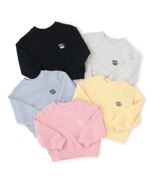 minimal（ミニマル）の「【DailyME】綿100%ベーシックトレーナー（スウェット・キッズ・ピンク/ホワイト系その他/イエロー/サックスブルー/ブラック・90cm/100cm/130cm/110cm/120cm/140cm）」の18枚目の写真