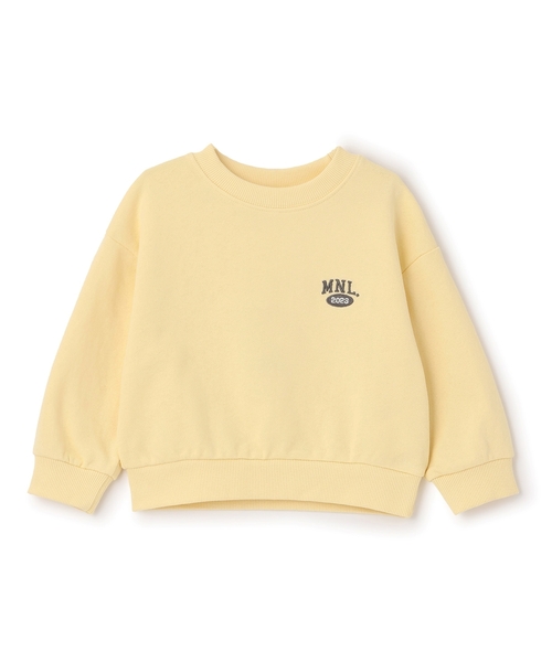 minimal（ミニマル）の「【DailyME】綿100%ベーシックトレーナー（スウェット・キッズ・ピンク/ホワイト系その他/イエロー/サックスブルー/ブラック・90cm/100cm/130cm/110cm/120cm/140cm）」の19枚目の写真