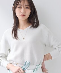 INDIVI（インディヴィ）の「【洗える／軽量】きらめきVネックニット（ニット/セーター）」