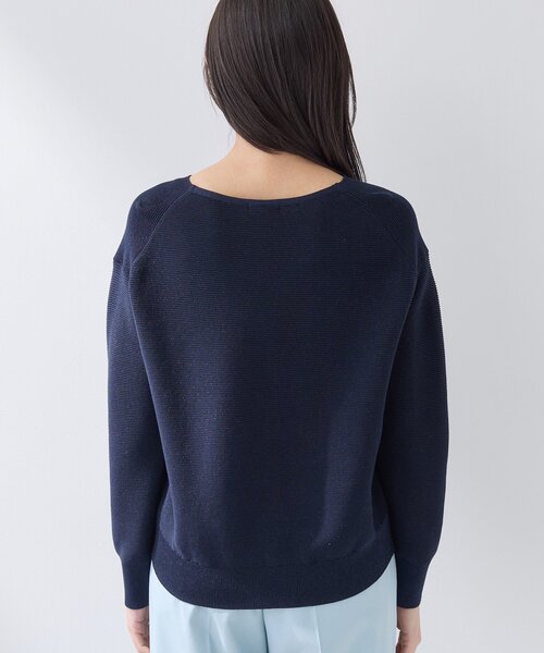 INDIVI（インディヴィ）の「【洗える／軽量】きらめきVネックニット（ニット/セーター・レディース・ライトグレー/ピンク系その他/ネイビー・05/13/15 /34/38/19）」の17枚目の写真