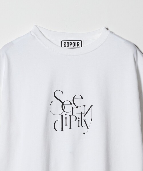 ESPOIR(エスポワール)の「<ESPOIR>SERENDIPITY Tシャツ(Tシャツ/カットソー・メンズ・ホワイト・L/M/XL)」の3枚目の写真