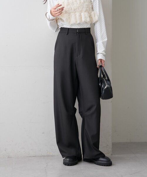 3サイズ展開】26SSカーブスラックス（その他パンツ）｜mystic