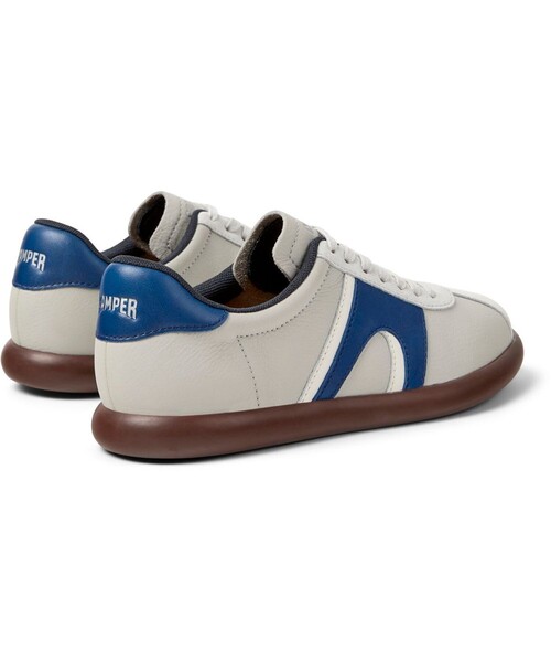 CAMPER（カンペール）の「[カンペール] PELOTAS SOLLER / レザースニーカー（スニーカー・レディース・ライトグレー・23.0cm/24.0cm/25.5cm/23.5cm/25.0cm）」の3枚目の写真