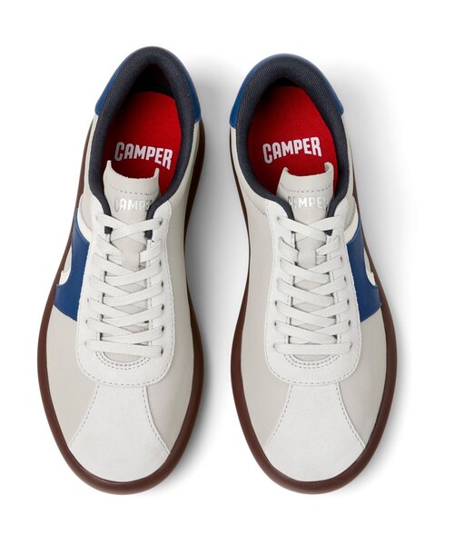 CAMPER（カンペール）の「[カンペール] PELOTAS SOLLER / レザースニーカー（スニーカー・レディース・ライトグレー・23.0cm/24.0cm/25.5cm/23.5cm/25.0cm）」の4枚目の写真