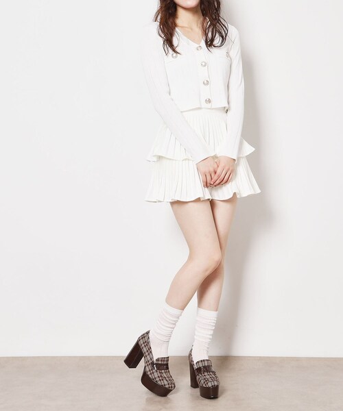 ESPERANZA(エスペランサ)の「【ラク盛り/ローファー】リピーター続出/脚長美脚 厚底ローファー(パンプス・レディース・アイボリー/ブラック系1/ブラウン系8・22.5cm/23.0cm/23.5cm/24.0cm/24.5cm)」の15枚目の写真