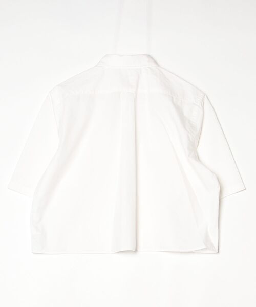 GYMPHLEX(ジムフレックス)の「Gymphlex/ジムフレックス ボタンダウンショートスリーブシャツ B.D. SHORTSLEEVE SHIRT GY-B0367 OGT(シャツ/ブラウス・レディース・イエロー/ホワイト・14)」の11枚目の写真