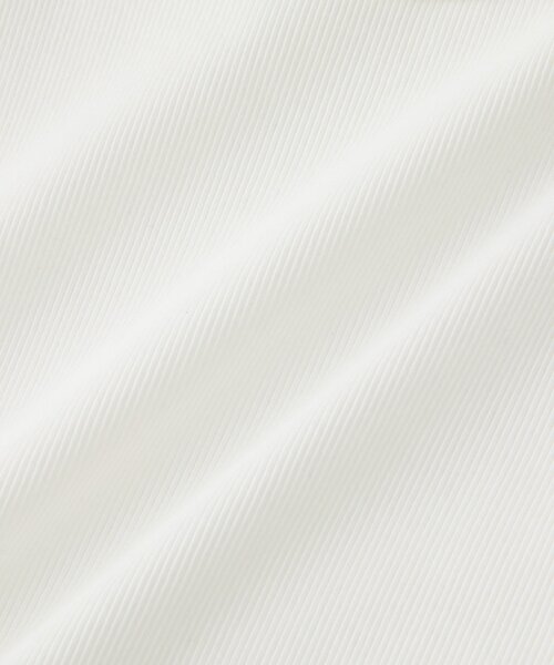 RIVE DROITE（リヴドロワ）の「予約【レイヤードスタイルに◎】ミニマルテレコタンク（タンクトップ・レディース・ベージュ/ホワイト/ブラウン・FREE）」の10枚目の写真