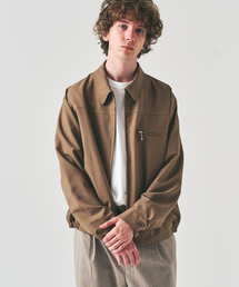 417 EDIFICE | TRツイル ジップブルゾン "セットアップ着用可能"(その他アウター)