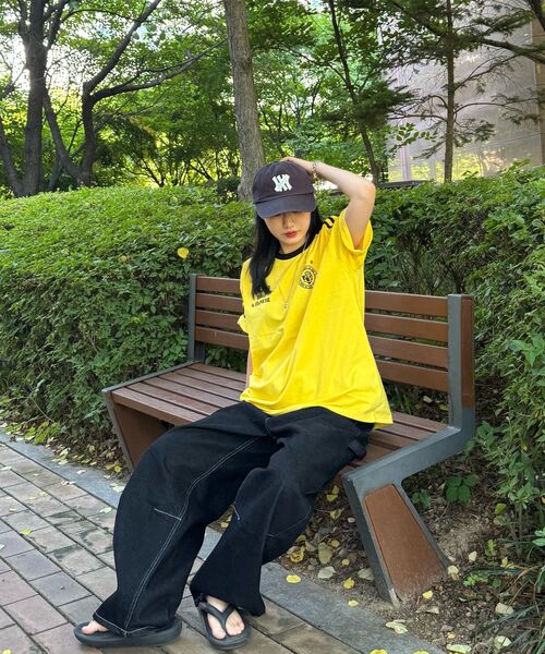HAVISM(ヘビズム)の「LLF UNIFORM S/S TEE(YELLOW)(Tシャツ/カットソー・レディース・その他・ONE SIZE)」の5枚目の写真