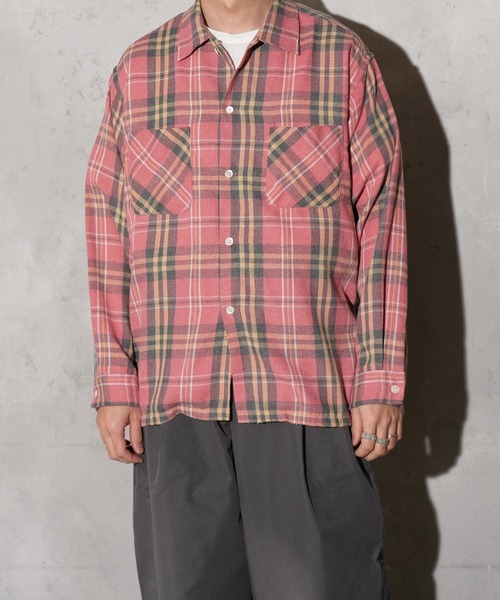 DAN RIVER(ダンリバー )の「DAN RIVER / ダンリバー DAMAGED CHECK FLANNEL SHIRT ユーズド加工 チェック フランネルシャツ(シャツ/ブラウス・メンズ・ブラック/ピンク/マルチ/ミント/グリーン・LARGE/MEDIUM/SMALL)」の13枚目の写真