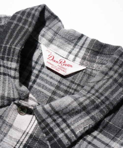 DAN RIVER(ダンリバー )の「DAN RIVER / ダンリバー DAMAGED CHECK FLANNEL SHIRT ユーズド加工 チェック フランネルシャツ(シャツ/ブラウス・メンズ・ブラック/ピンク/マルチ/ミント/グリーン・LARGE/MEDIUM/SMALL)」の18枚目の写真