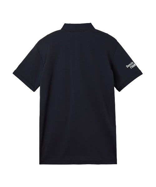 le coq sportif GOLF(ルコックスポルティフゴルフ)の「【le coq sportif GOLF】吸汗速乾/ストレッチ/UV CUT(UPF50+)/遮熱 マーキングデザイン半袖ポロシャツ ゴルフウェア(ポロシャツ・メンズ・ブラック/ネイビー/ホワイト・XL/L/M/S/3L)」の5枚目の写真