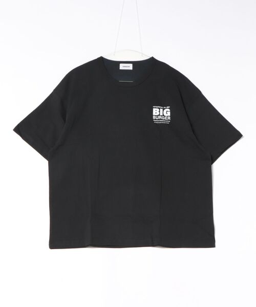 GENERATOR(ジェネレーター)の「ジェネレーター BIG BURGER Tシャツ(Tシャツ/カットソー・レディース・ピンク/ブラック・F)」の1枚目の写真