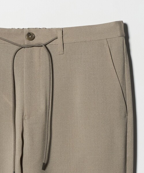 A DAY IN THE LIFE UNITED ARROWS(アデイインザライフユナイテッドアローズ)の「ウールライク ストレッチカルゼ イージーパンツ<A DAY IN THE LIFE>(スラックス・メンズ・ベージュ/ダークグレー/ブラック・L/XL/S/M)」の12枚目の写真