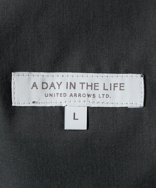 A DAY IN THE LIFE UNITED ARROWS(アデイインザライフユナイテッドアローズ)の「ウールライク ストレッチカルゼ イージーパンツ<A DAY IN THE LIFE>(スラックス・メンズ・ベージュ/ダークグレー/ブラック・L/XL/S/M)」の5枚目の写真
