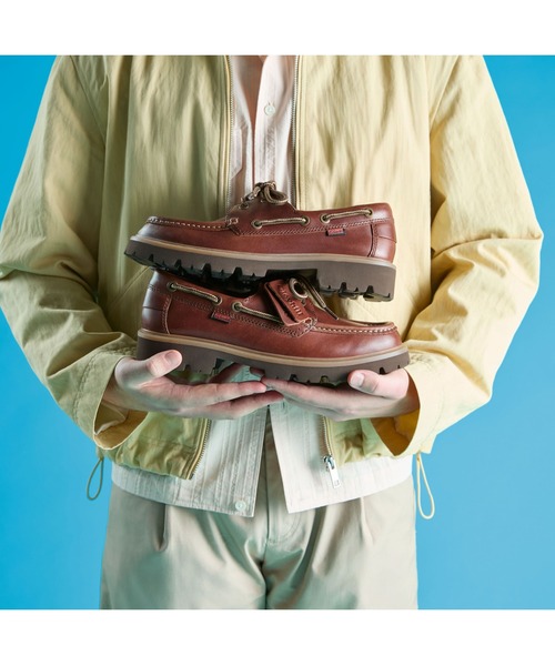 Clarks(クラークス)の「Cleyhill Boat / クレイヒルボート (ブラウンレザー)(モカシン/デッキシューズ・メンズ・ブラウン・UK10/UK9.5/UK9/UK8.5/UK8/UK7.5/UK7/UK6.5/UK6)」の6枚目の写真