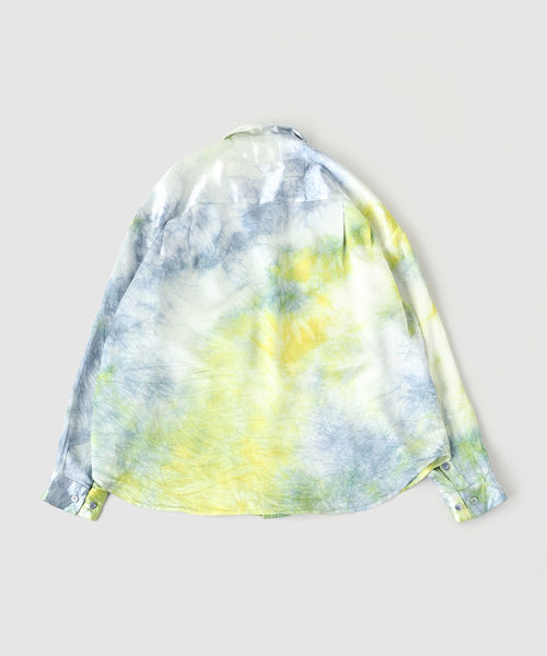 TANAKA（タナカ）の「TANAKA / タナカ OVER SHIRT（シャツ/ブラウス・メンズ・ブルー系その他・MEDIUM/SMALL）」の2枚目の写真