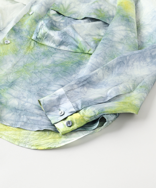 TANAKA（タナカ）の「TANAKA / タナカ OVER SHIRT（シャツ/ブラウス・メンズ・ブルー系その他・MEDIUM/SMALL）」の3枚目の写真