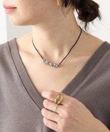 RIVE DROITE | 【アレンジ自在】コード×チェーンスライドネックレス(ネックレス)