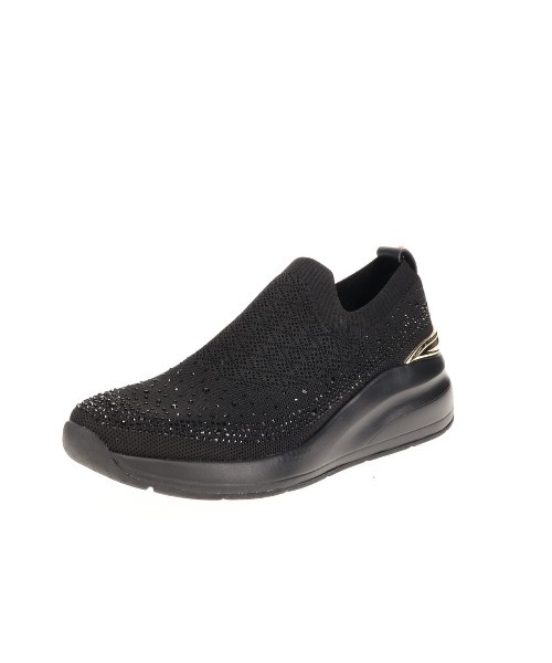 HIMIKO（ヒミコ）の「【HIMIKO】ニットヒールアップスニーカー/667101（スニーカー・レディース・グレー/ブラック・22.0cm/22.5cm/23.0cm/23.5cm/24.0cm/24.5cm/25.0cm/25.5cm）」の4枚目の写真