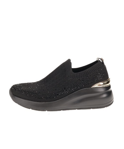 HIMIKO（ヒミコ）の「【HIMIKO】ニットヒールアップスニーカー/667101（スニーカー・レディース・グレー/ブラック・22.0cm/22.5cm/23.0cm/23.5cm/24.0cm/24.5cm/25.0cm/25.5cm）」の5枚目の写真