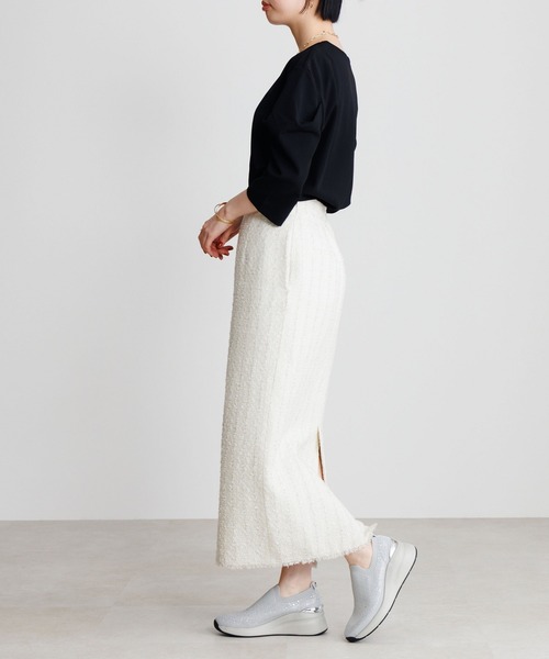 HIMIKO（ヒミコ）の「【HIMIKO】ニットヒールアップスニーカー/667101（スニーカー・レディース・グレー/ブラック・22.0cm/22.5cm/23.0cm/23.5cm/24.0cm/24.5cm/25.0cm/25.5cm）」の18枚目の写真