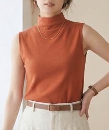 CHANEL オレンジ リブタンクトップ 36 CHANEL オレンジ リブタンクトップ 36 Tank - Cotton, orange