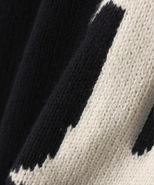 FR(13)NDS（フレンズ）の「FR(13)NDS /フレンズ/LA KNIT（ニット/セーター・メンズ・ブラック/ホワイト・F）」の4枚目の写真