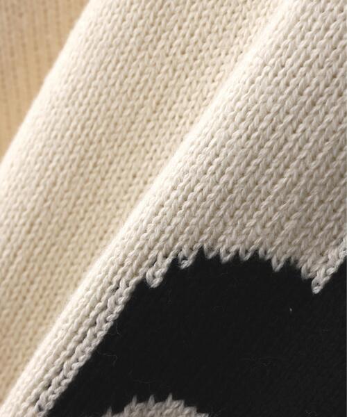 FR(13)NDS（フレンズ）の「FR(13)NDS /フレンズ/LA KNIT（ニット/セーター・メンズ・ブラック/ホワイト・F）」の6枚目の写真