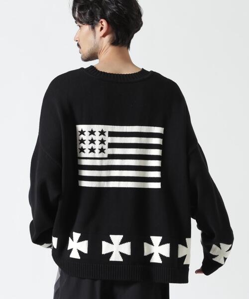 FR(13)NDS(フレンズ)の「FR(13)NDS /フレンズ/LA KNIT(ニット/セーター・メンズ・ブラック/ホワイト・F)」の20枚目の写真