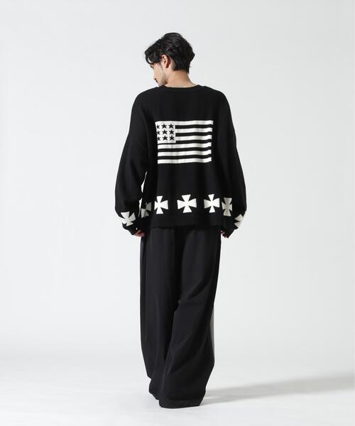 FR(13)NDS(フレンズ)の「FR(13)NDS /フレンズ/LA KNIT(ニット/セーター・メンズ・ブラック/ホワイト・F)」の22枚目の写真