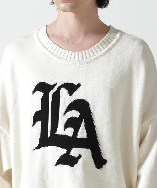 FR(13)NDS(フレンズ)の「FR(13)NDS /フレンズ/LA KNIT(ニット/セーター・メンズ・ブラック/ホワイト・F)」の4枚目の写真