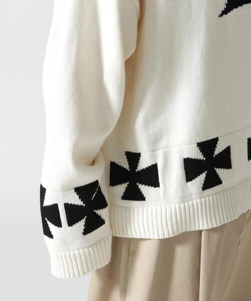 FR(13)NDS(フレンズ)の「FR(13)NDS /フレンズ/LA KNIT(ニット/セーター・メンズ・ブラック/ホワイト・F)」の6枚目の写真