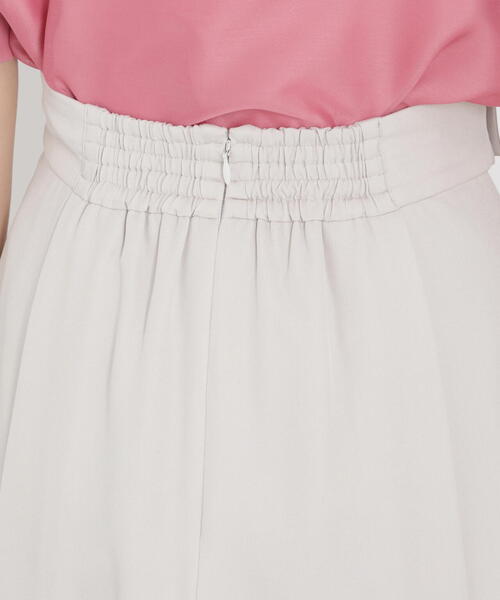 PROPORTION BODY DRESSING(プロポーションボディドレッシング)の「サイドベルトフレアスカート / 1216120305(スカート・レディース・ベージュ/ネイビー/ブルー・SMALL/MEDIUM)」の6枚目の写真