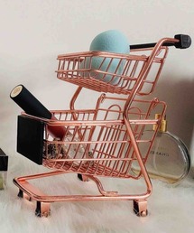 Mignonjour（ミニョンジュール）の「FReePLACe/ショッピングカートデザイン 小物 収納 ケース X12778（収納グッズ）」