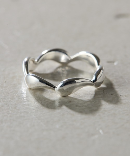 COLLAGE GALLARDAGALANTE（コラージュガリャルダガランテ）の「Sivelle./Silver925　ウェーブリング（リング・レディース・シルバー・FREE）」の2枚目の写真