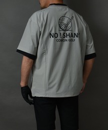 COMON GOLF（コモンゴルフ）の「撥水加工 バックプリント  半袖プルオーバーシャツ（Tシャツ/カットソー）」