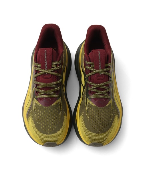 PUMA(プーマ)の「PUMA MAGMAX NITRO 2 / プーマ マグマックス ニトロ 2(スニーカー・メンズ・イエロー・25.5cm/26.0cm/26.5cm/27.0cm/27.5cm/28.0cm/28.5cm/29.0cm/30.0cm)」の2枚目の写真