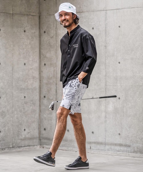 1minute 1second(ワンミニットワンセカンド)の「ms6425-ripstop band collar pullover shirt バンドカラープルオーバーシャツ(1M26N090)(シャツ/ブラウス・メンズ・ネイビー/ホワイト/ブラック・XL/L/M/S)」の20枚目の写真
