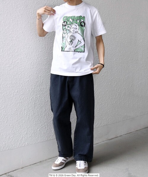 GOOD ROCK SPEED（グッドロックスピード）の「GOOD ROCK SPEED: ミュージック グラフィック プリント バンド Tシャツ 26SS◇（Tシャツ/カットソー・メンズ・ブラック/ホワイト系その他2/ベージュ/ダークグレー/ホワイト系その他3/ホワイト系その他・X-LARGE/LARGE/MEDIUM）」の9枚目の写真