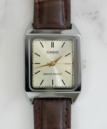 CASIO（カシオ）の「【CASIO】クラシック スクエア　レザー（アナログ腕時計）」