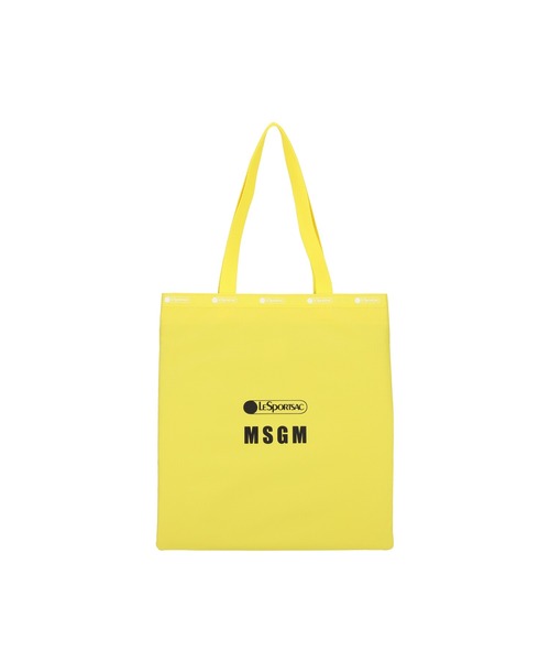 MSGM(エムエスジーエム)の「【MSGM×LeSportsac】Large Emerald Tote Yellow(トートバッグ・レディース・イエロー・ONE SIZE)」の1枚目の写真