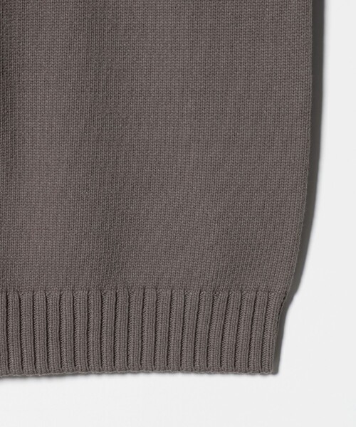 Steven Alan(スティーブンアラン)の「<Steven Alan>コットン ナイロン テープヤーン ハーフスリーブ ニット(ニット/セーター・レディース・オフホワイト/ブラウン系/ダークグレー・FREE)」の13枚目の写真