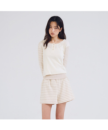 Pipi Cotton Shorts, Oatmeal