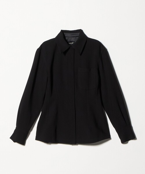 Steven Alan(スティーブンアラン)の「<RACHEL COMEY>FILT TOP/シャツ(シャツ/ブラウス・レディース・ブラック・2)」の4枚目の写真