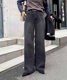 fredy emue | 【@sora_522m企画】BASIC STRAIGHT LIGHT DENIM(デニムパンツ)