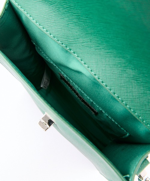 CLEL(クレイル)の「【CLEL】2way Square Shoulder Bag / 2way スクエアショルダーバッグ(ショルダーバッグ・メンズ・グレー/グリーン/ブラック・FREE)」の9枚目の写真